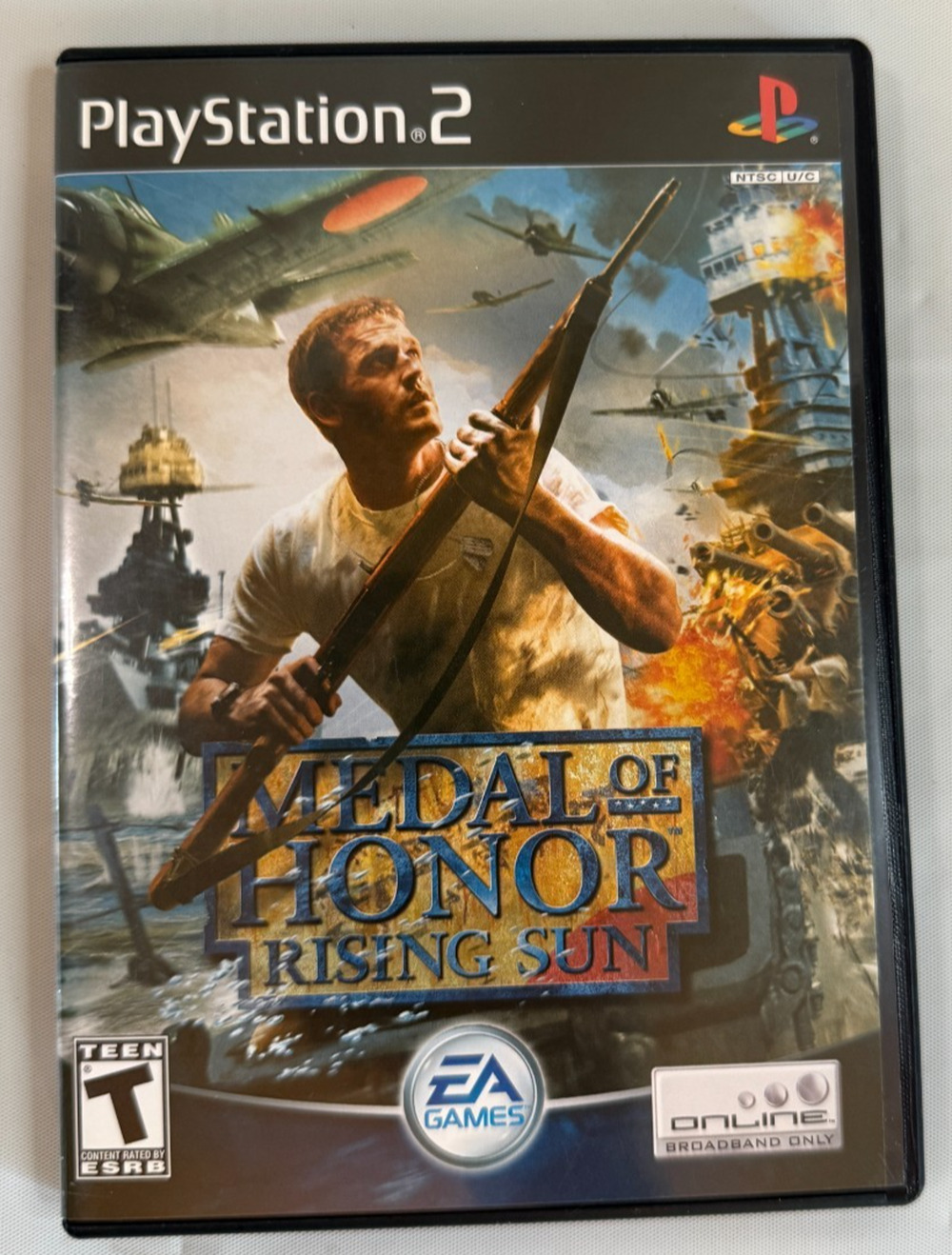 Medal of Honor Rising Sun Sony PlayStation 2 PS2 Complete CIB